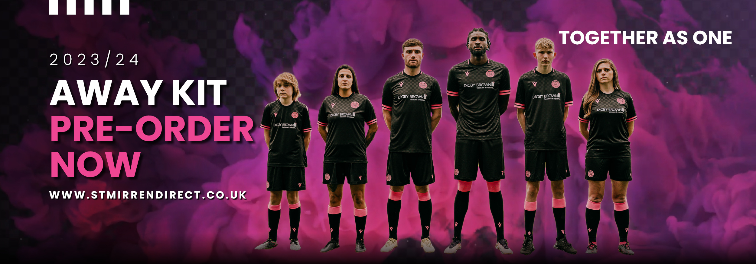 Introducing our #TogetherAsOne 2023/24 away kit