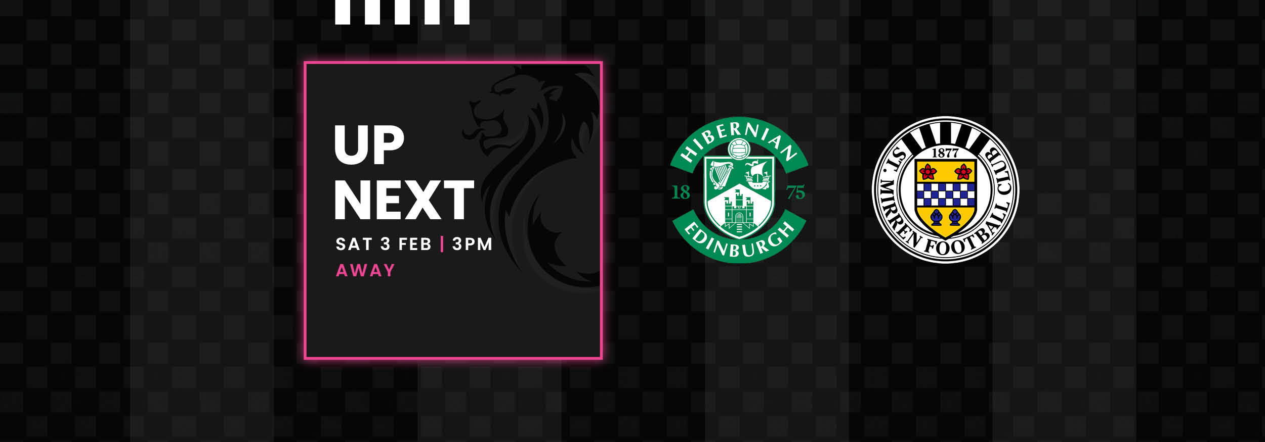 Up Next: Hibernian v St Mirren (3rd Feb)