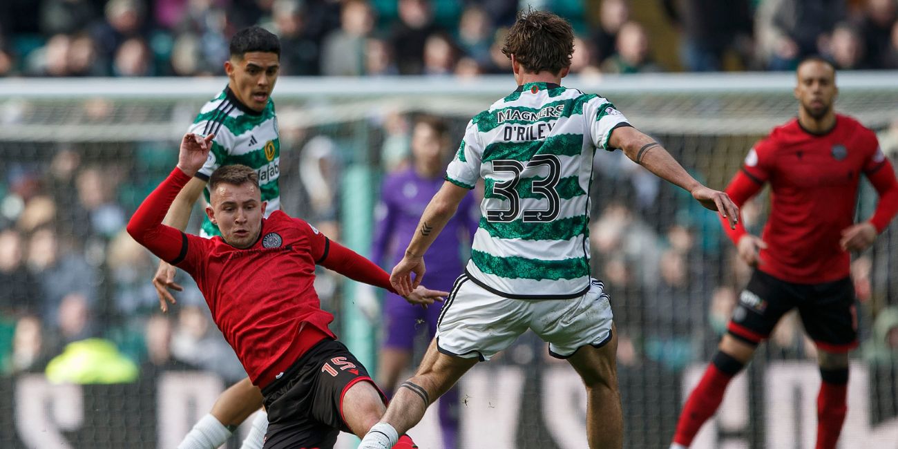 Three second-half goals see Saints defeated at Celtic Park
