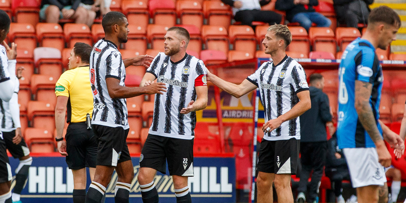 Saints win away to Airdrieonians as pre-season preparations draw to a close