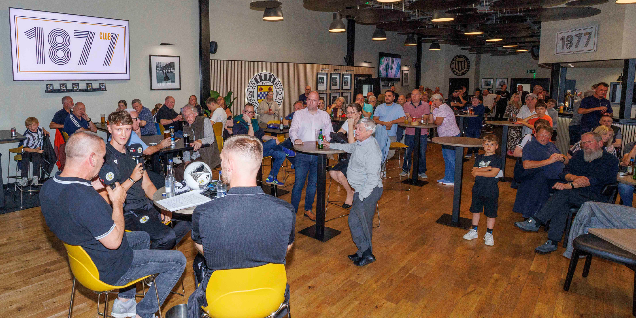Club 1877 Launch // Membership Update