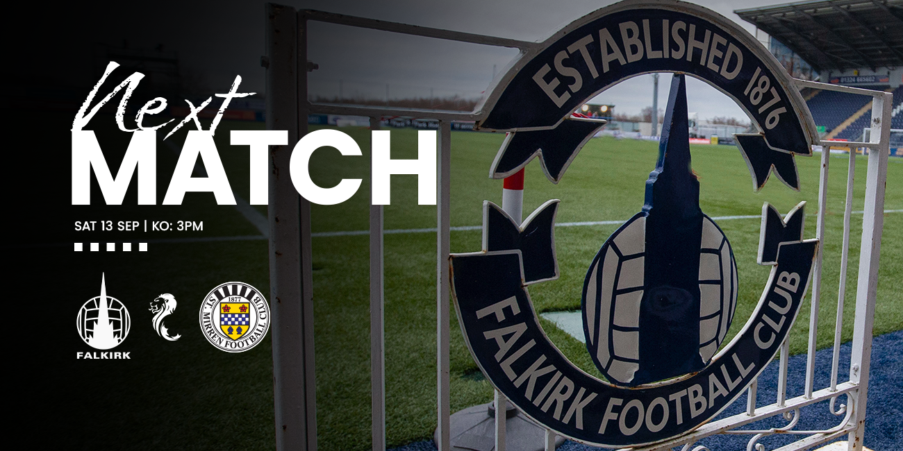 Away Day Info: Falkirk v St Mirren (13th Sep)