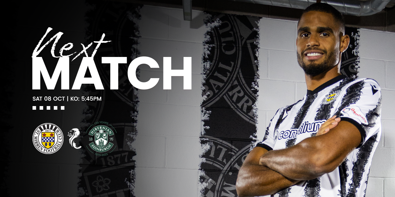 Up Next: St Mirren v Hibernian (8th Nov)