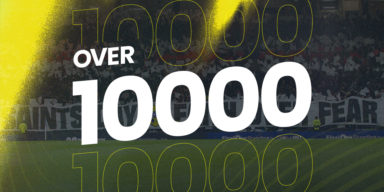 Over 10,000 Tickets Sold for Cup Final // Don’t Miss Out! 