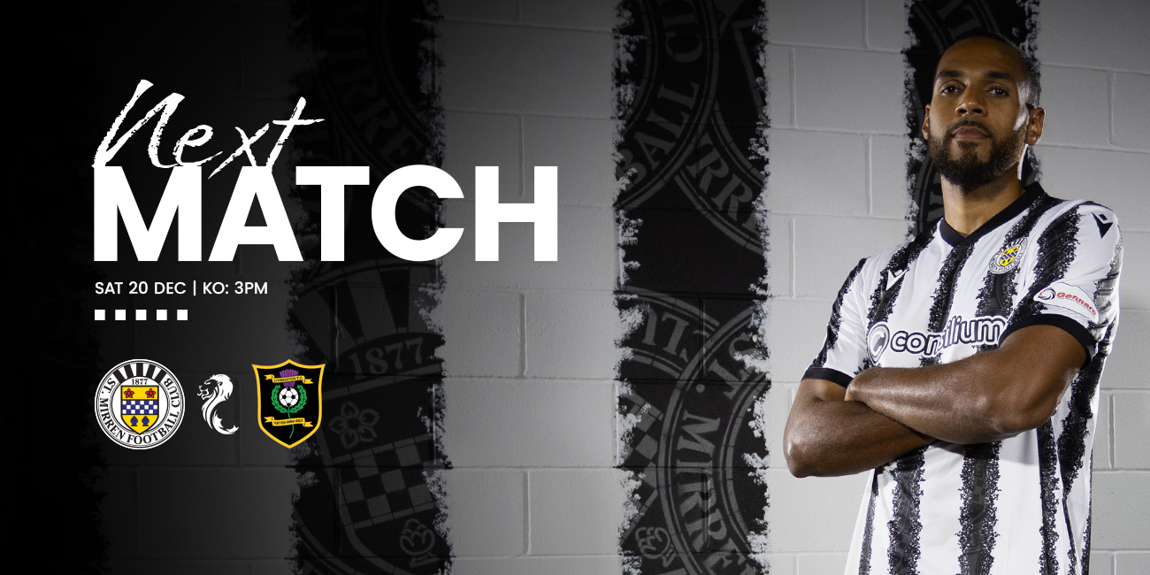 Up Next: St Mirren v Livingston (20th Dec)