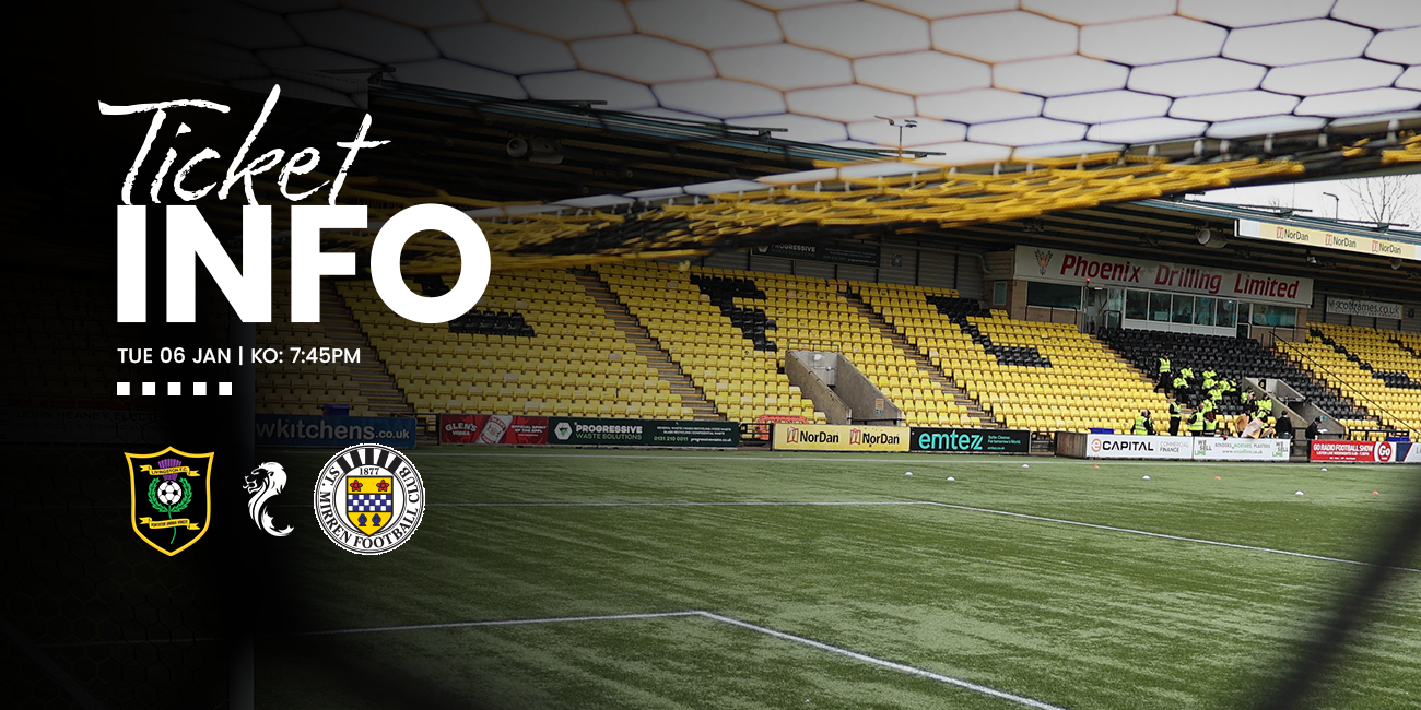 Away Ticket Info: Livingston v St Mirren (6th Jan)