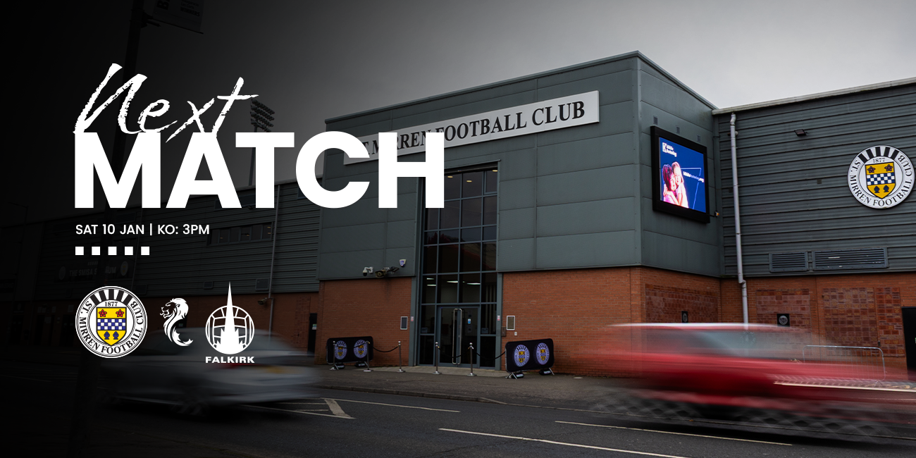 Matchday Info: St Mirren v Falkirk (10th Jan)