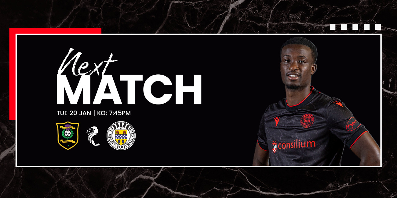 Up Next: Livingston v St Mirren (20th Jan)