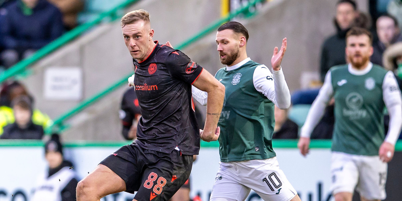 Saints defeated at Easter Road