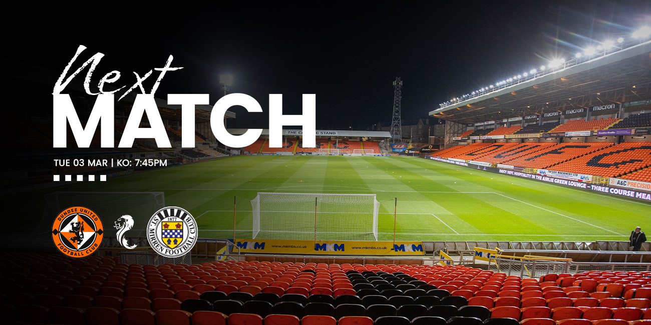 Away Day Info: Dundee United v St Mirren (3rd Mar)