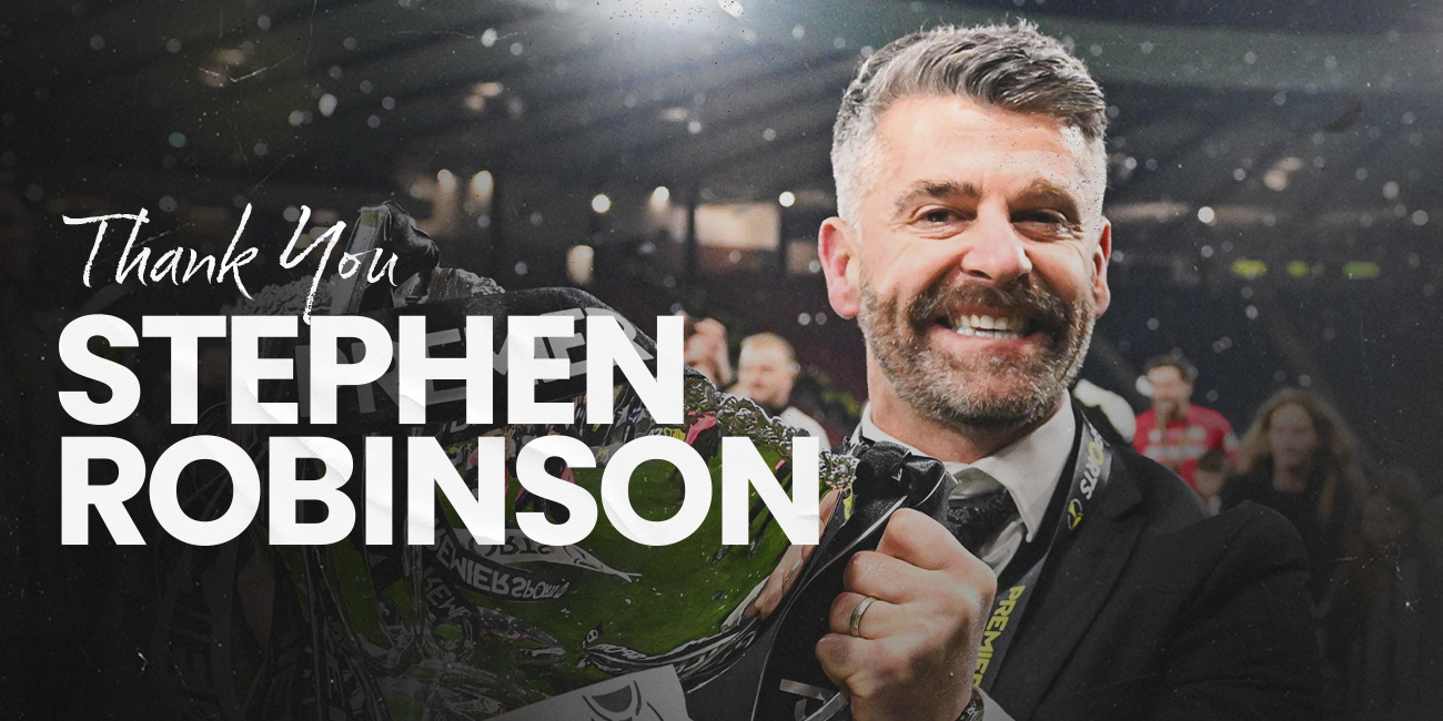 Club Statement - Stephen Robinson departs for Aberdeen