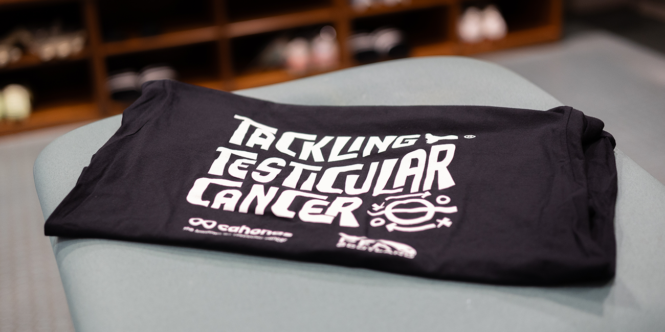 St Mirren Support 'Tackling Testicular Cancer' Campaign