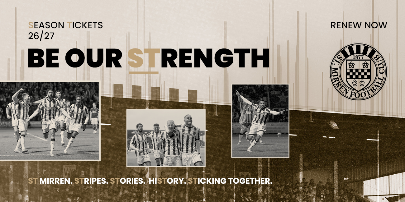 Be Our Strength - 2026/27 Season Tickets Loyalty Period Begins