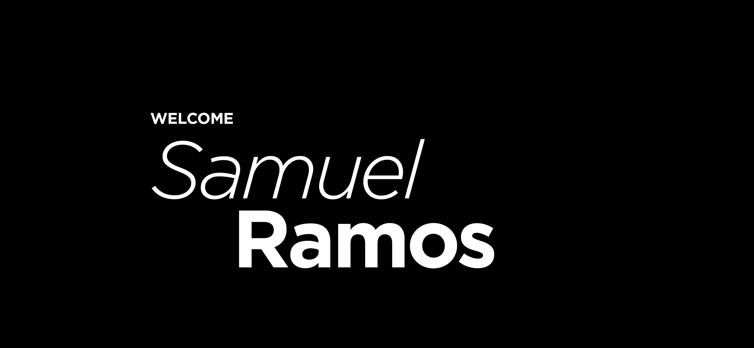 Samuel Ramos is our first summer signing
