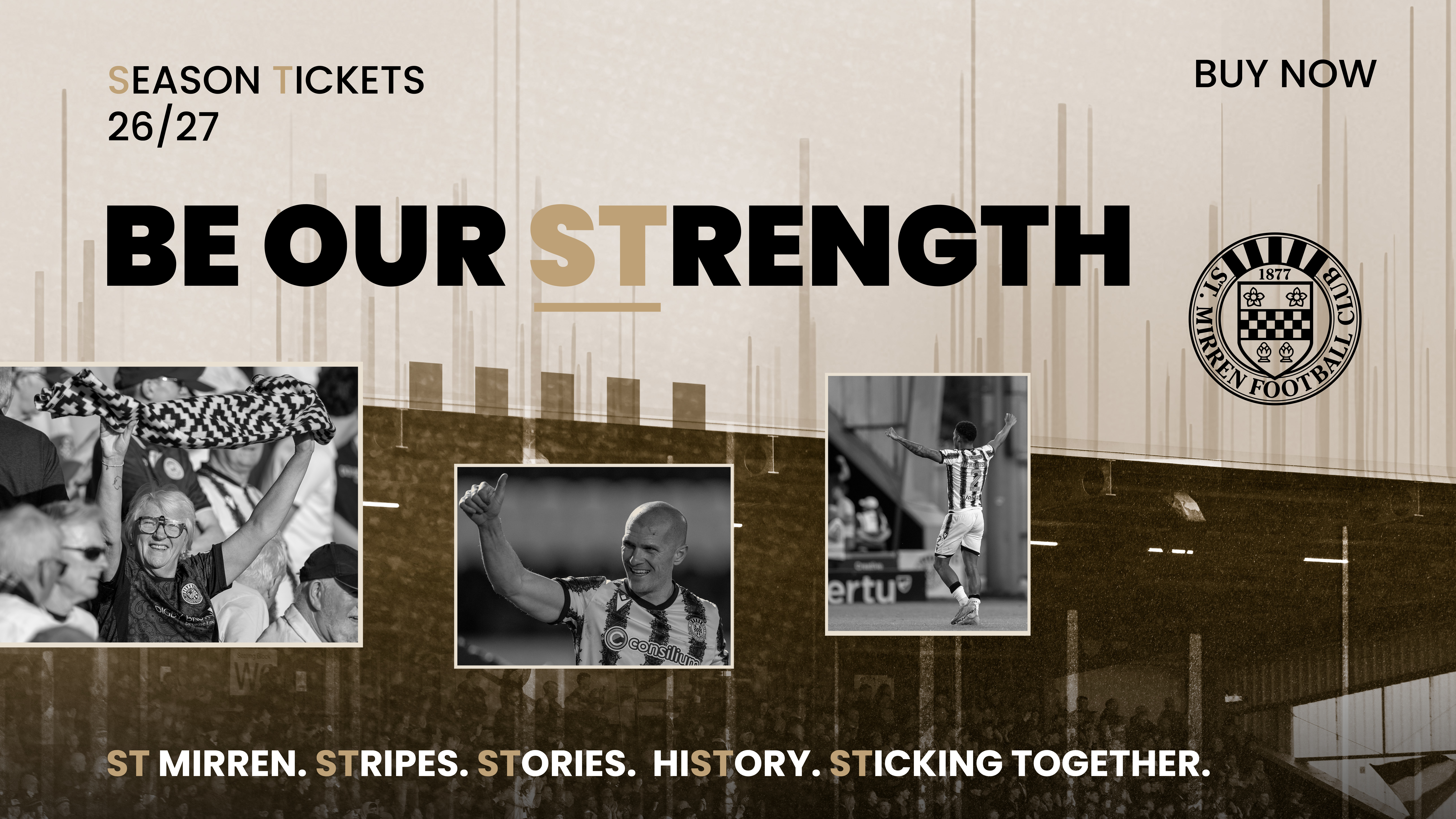 2026/27 Season Tickets Early Bird Deadline // Be Our Strength