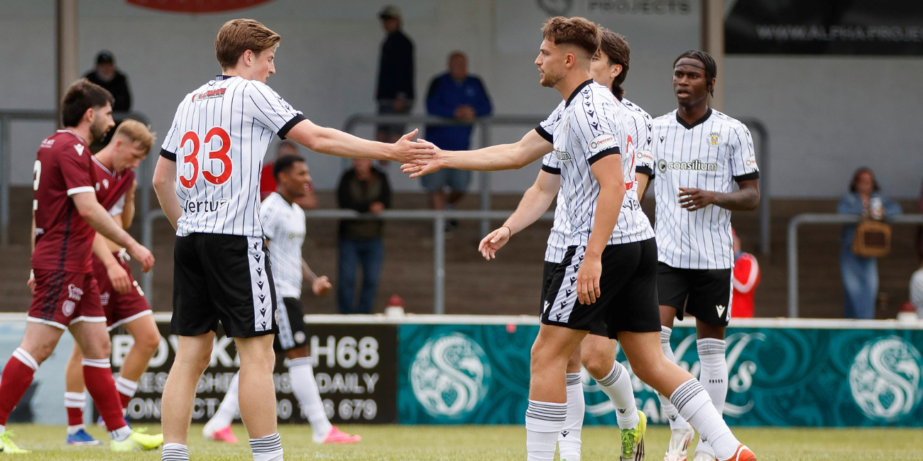 Theo McCormick with Jake Young after adding our fourth