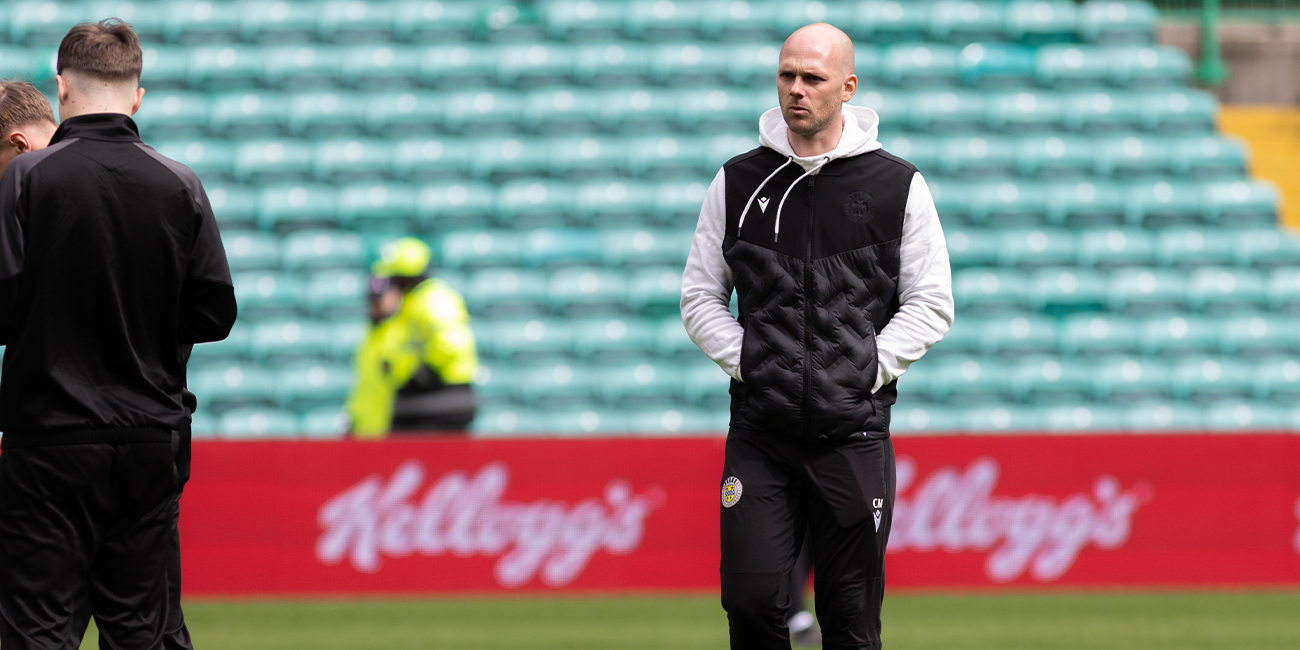 Craig McLeish at Celtic Park.