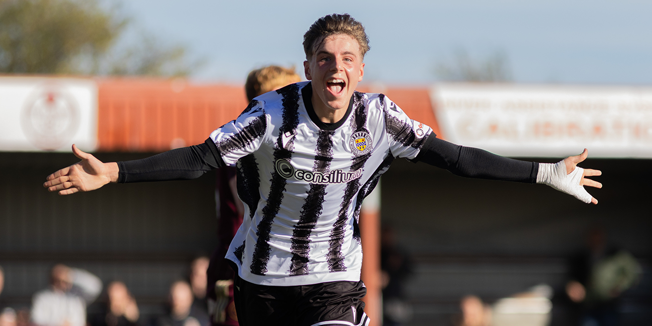 Luke Douglas gives St Mirren B the lead