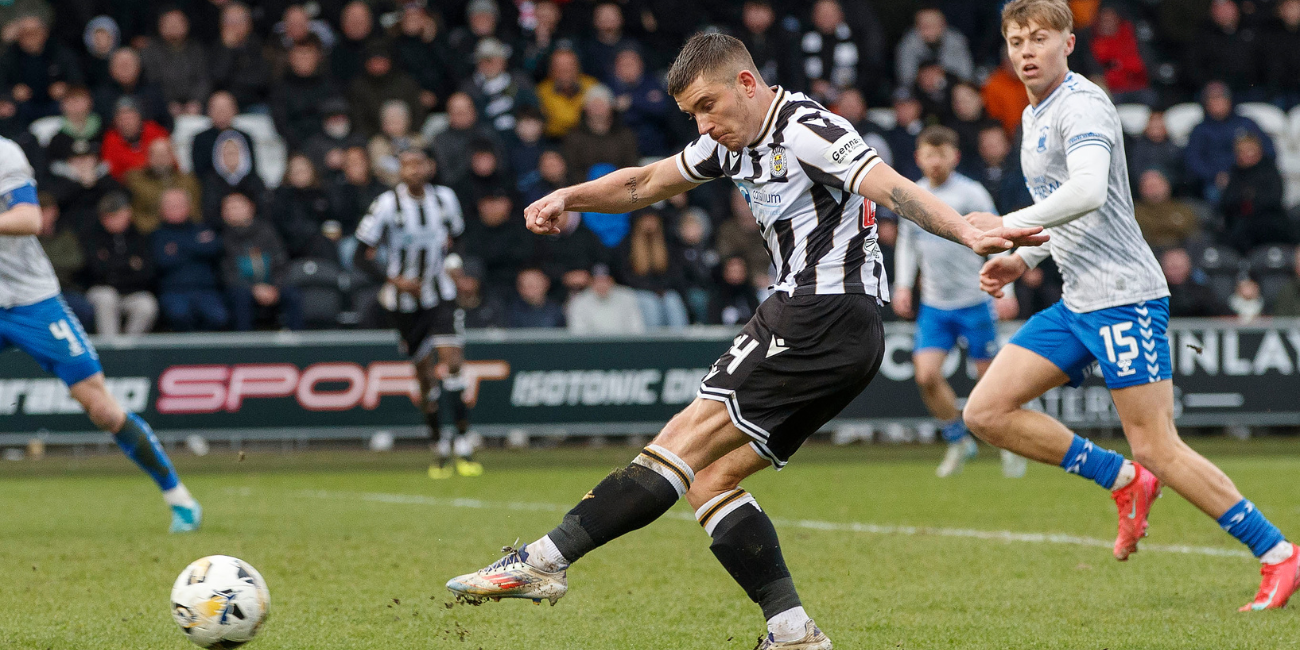 Declan John scores against Kilmarnock
