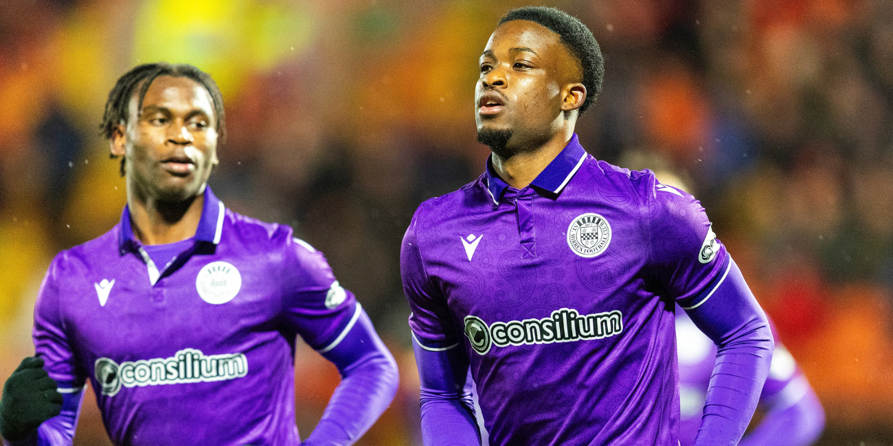 Roland Idowu celebrates winner with Jalmaro Calvin (Image: Craig Brown)