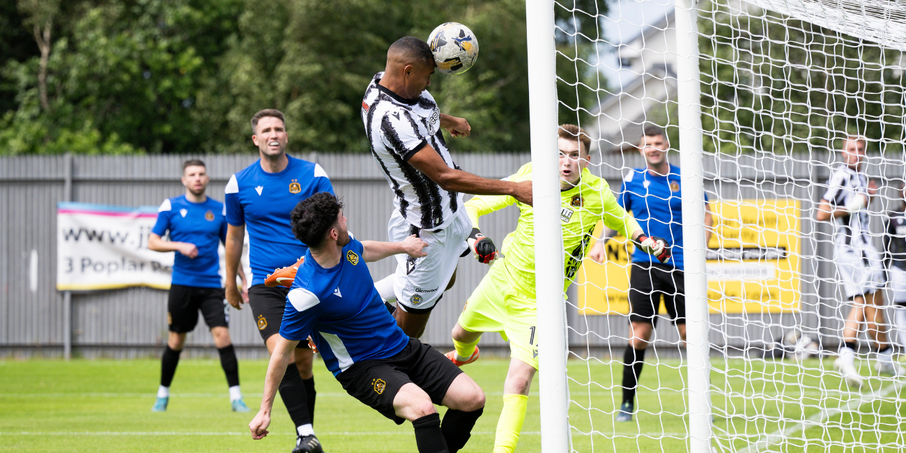 Mikael Mandron opens the scoring