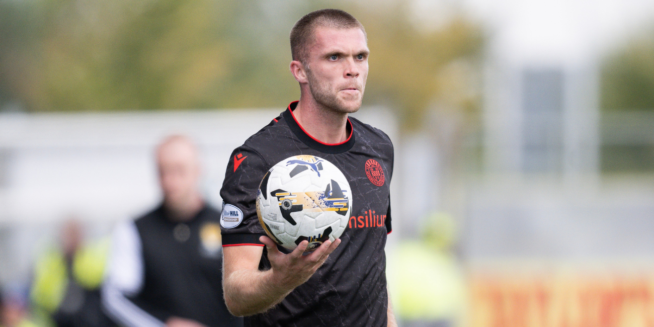 Marcus Fraser during our match against Falkirk
