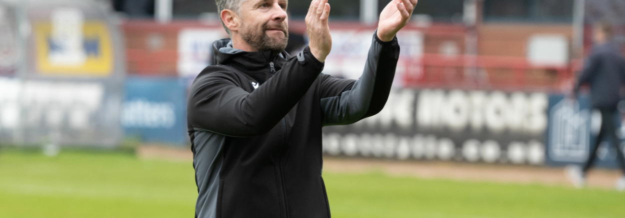 Manager delight at "excellent" performance in 100th match in charge