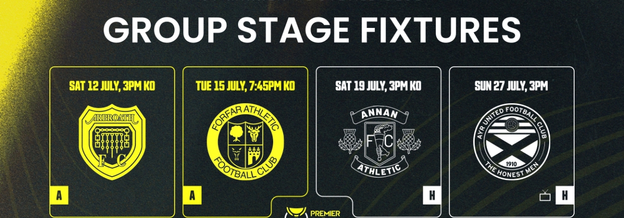 2025/26 // Premier Sports Group Stage Fixtures Confirmed