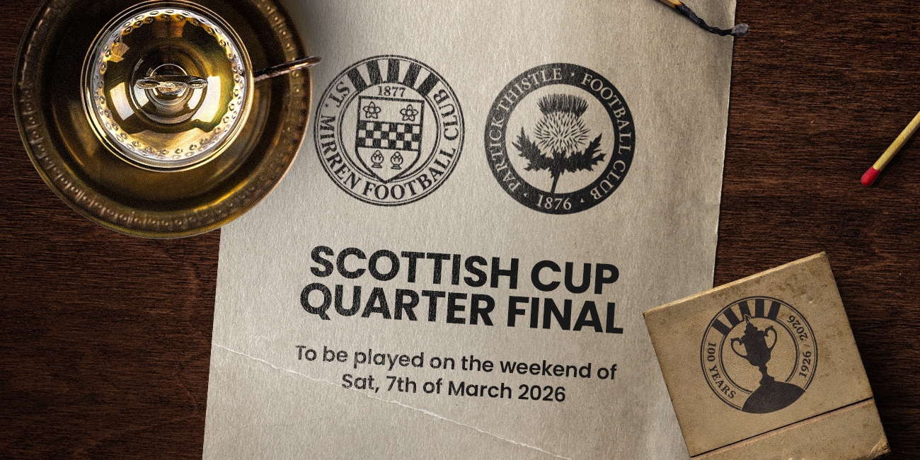 Scottish Cup Quarter-Final Draw // St Mirren v Partick Thistle