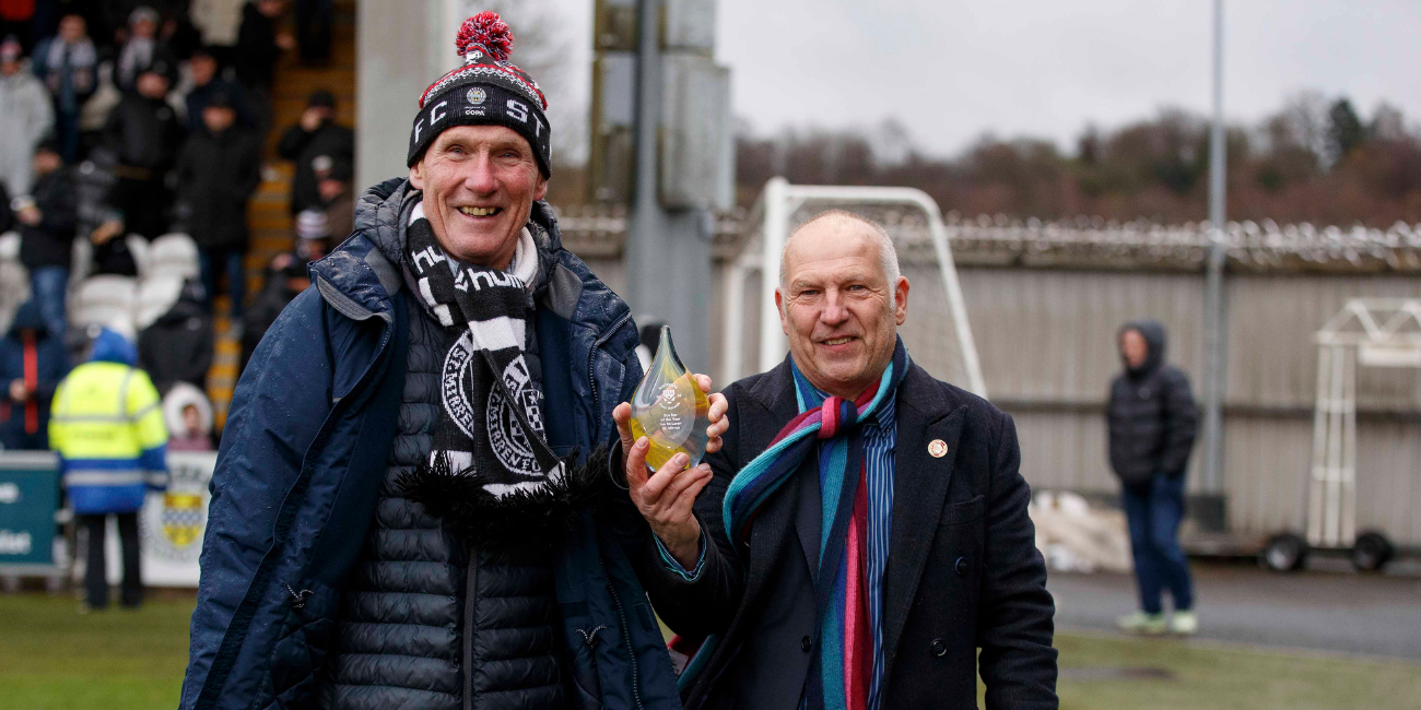 St Mirren Volunteer Ian McLaren wins SFSA Eco Award
