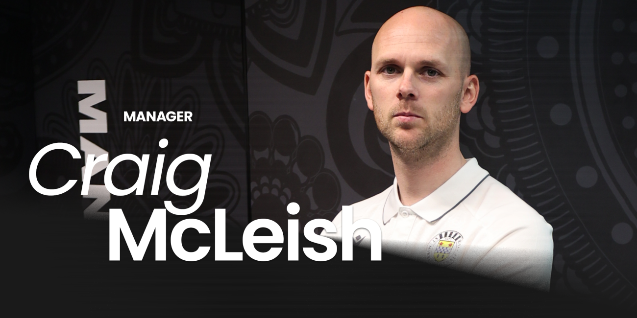Craig McLeish appointed as Manager