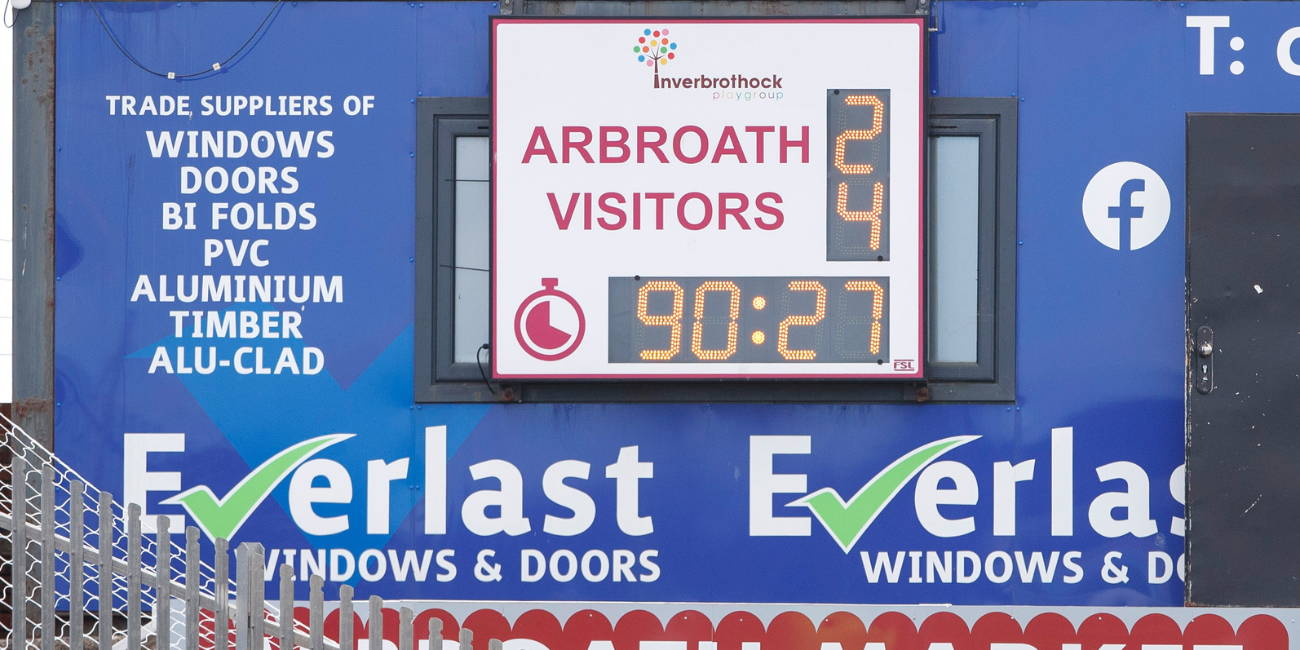 Saints begin pre-season with victory away to Arbroath