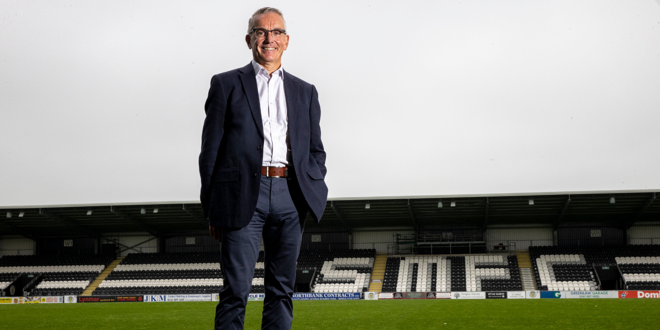 St Mirren Chairman John Needham ahead of Premier Sports Cup Final