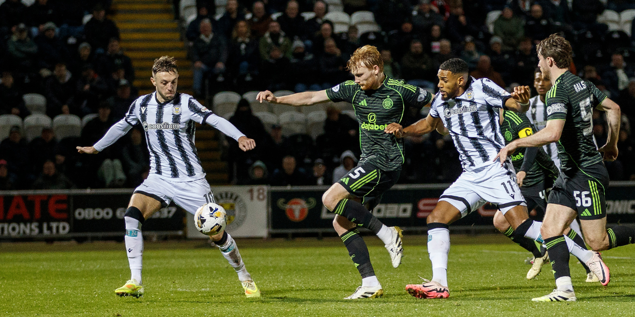 Liam Scales puts the ball into his own net