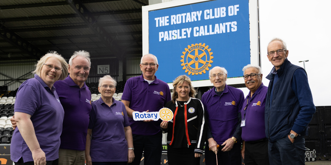 Rotary Club of Paisley Callants at The SMiSA Stadium