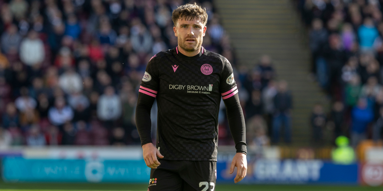 Ryan Strain in action at Fir Park