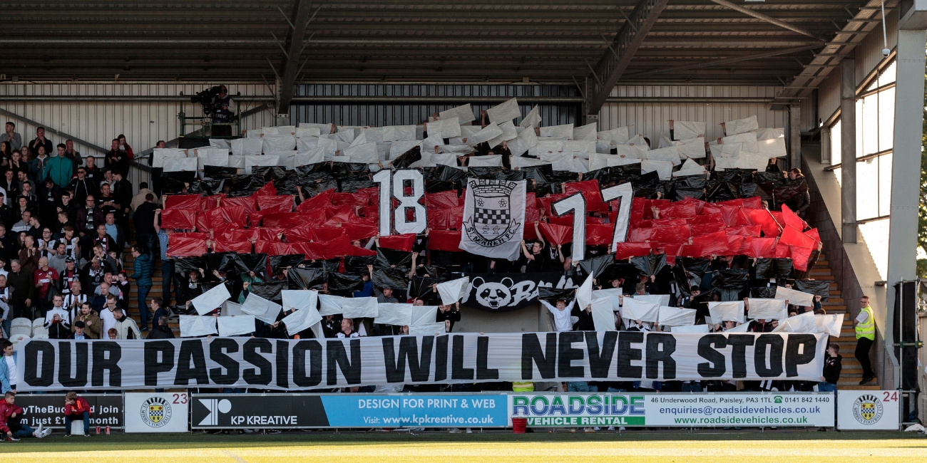 Saints fans show incredible support to raise money towards SPFL fine